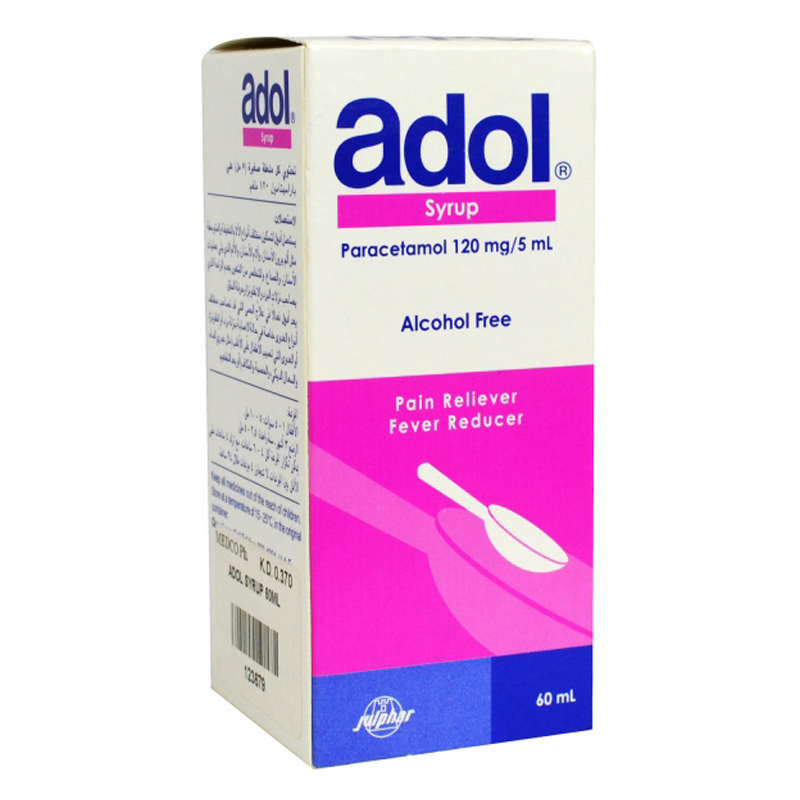 ADOL 120mg/5ml Syrup 60MLf