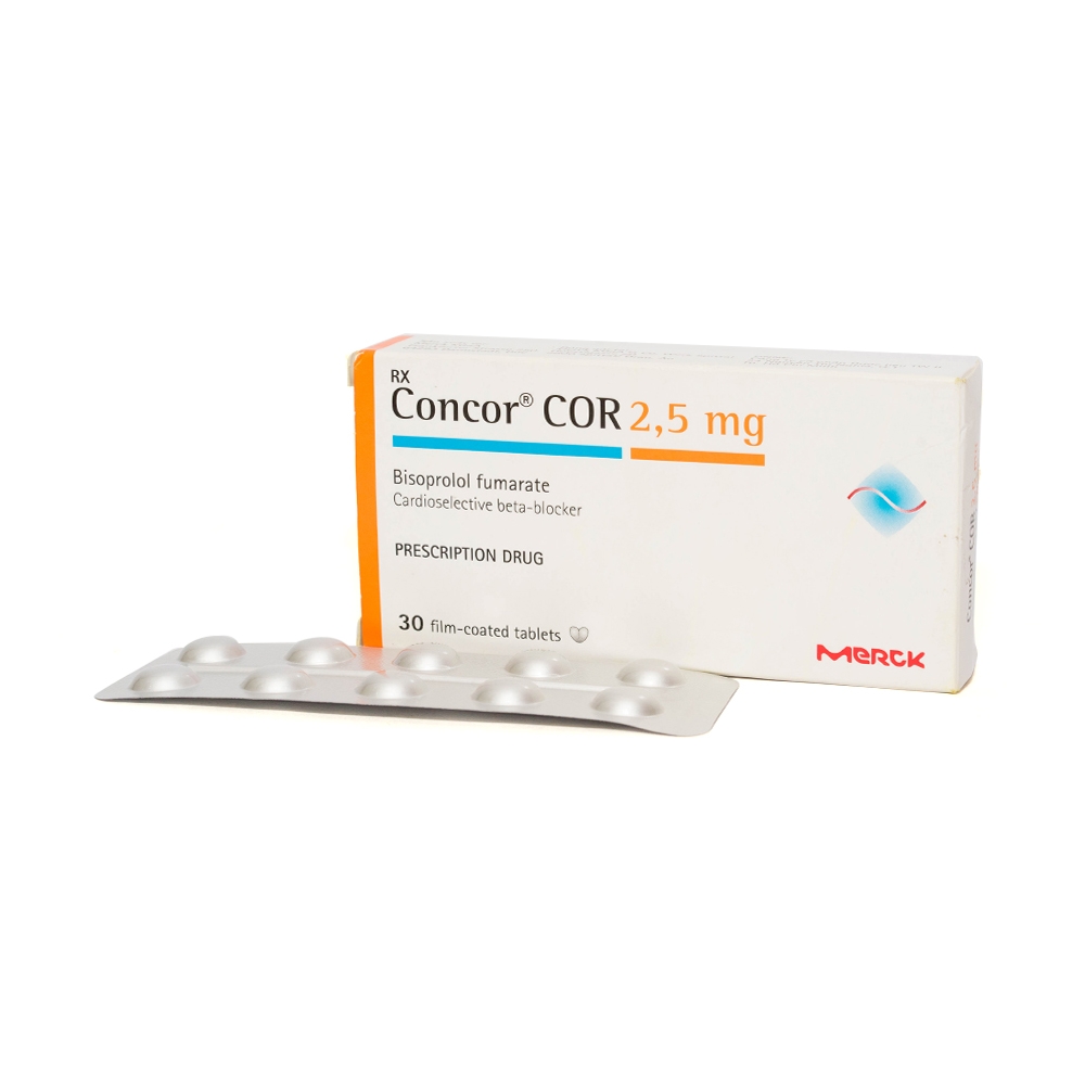 CONCOR 2.5MG TABLETS 30.S