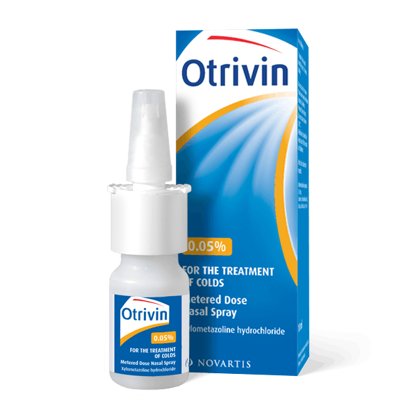 OTRIVIN 0.05% NASAL SPRAY 10mL