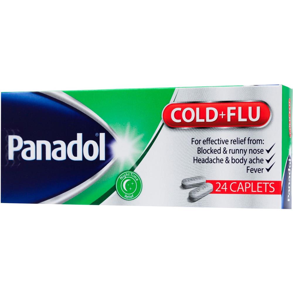 PANADOL COLD and FLU green 24'S