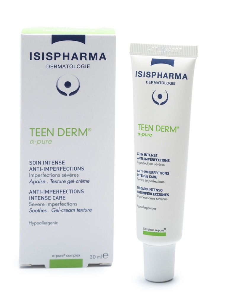 ISISPHARMA TEEN DERM ALPHA PURE CREAM 30ML