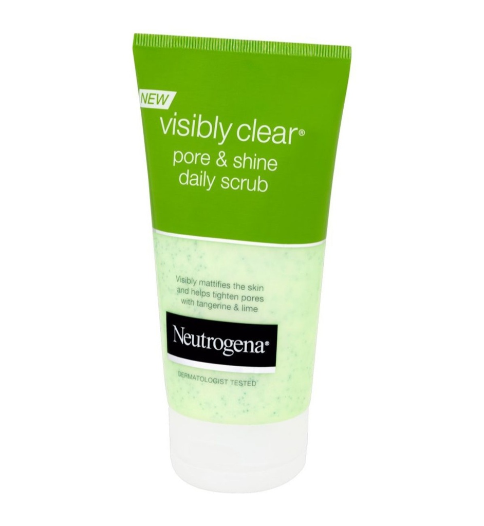 NEUTROGENA VISIBLY CLEAR DAILY SCRUB 150ML