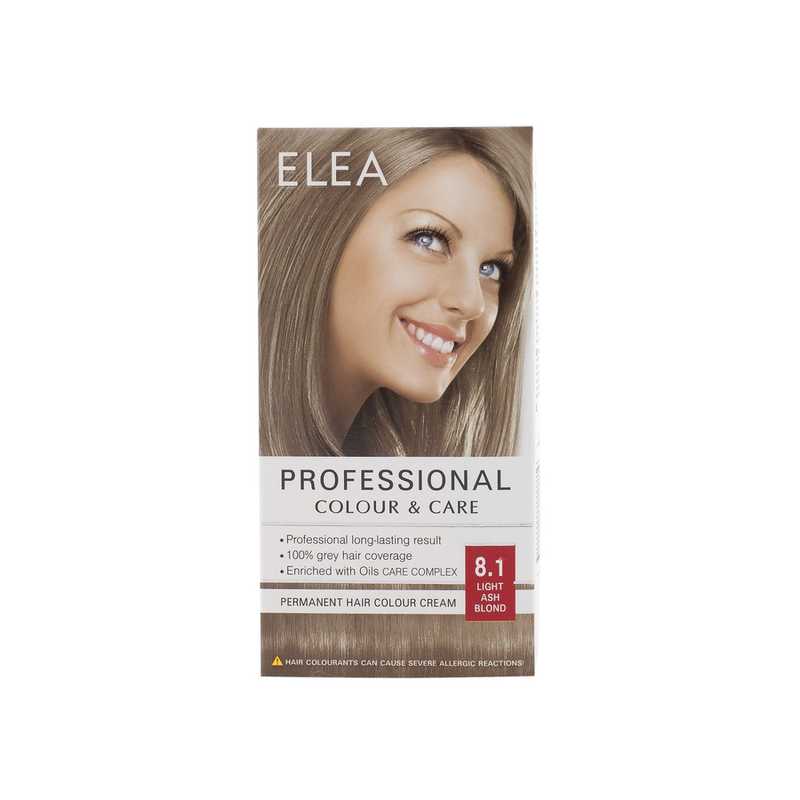 Elea Profisional Hair Colour 8.1 Light Ash Blond