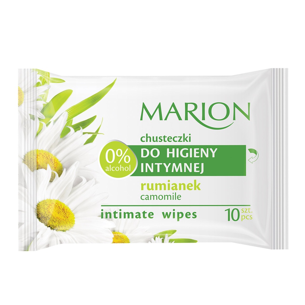 Marion Intimate Wipes With Camomille Extract