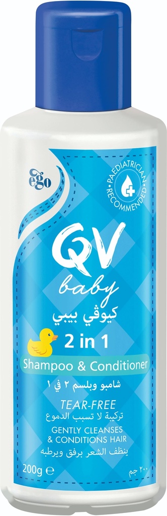 QV Baby 2 in1 Sampoo and COND. 200 ML