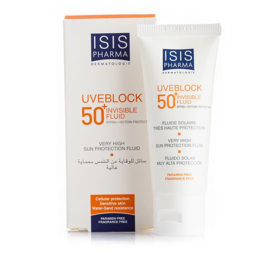 Isis Uve Spf50+ Invisble Fuild 40Ml