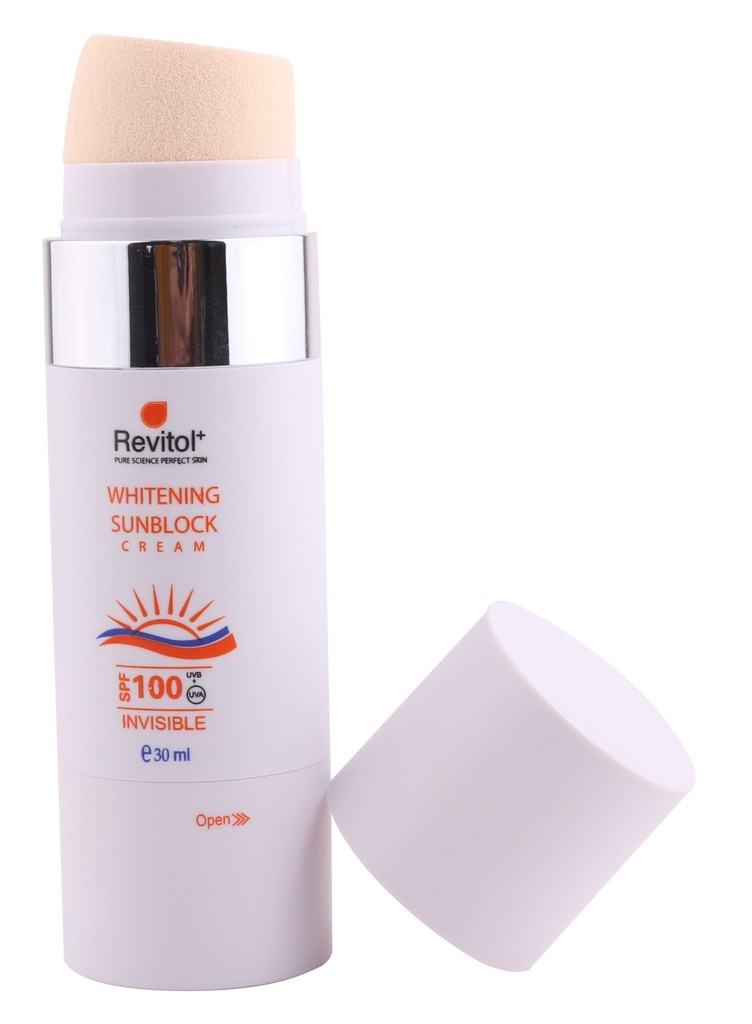 Revitol Whitening Sunblock Spf100+Invisible Cream 30 Ml