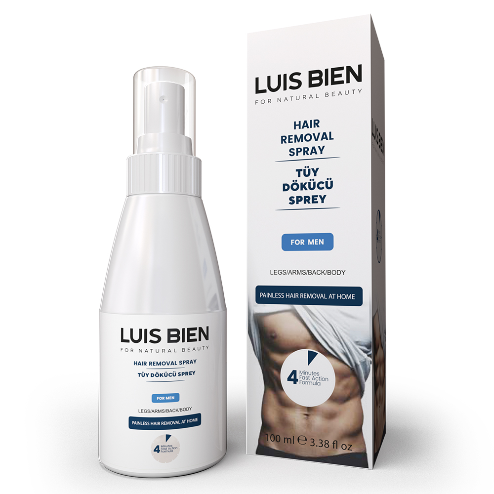 LUIS BEIN  HAIR REMOVAL SPRAY FOR MAN 100 ML