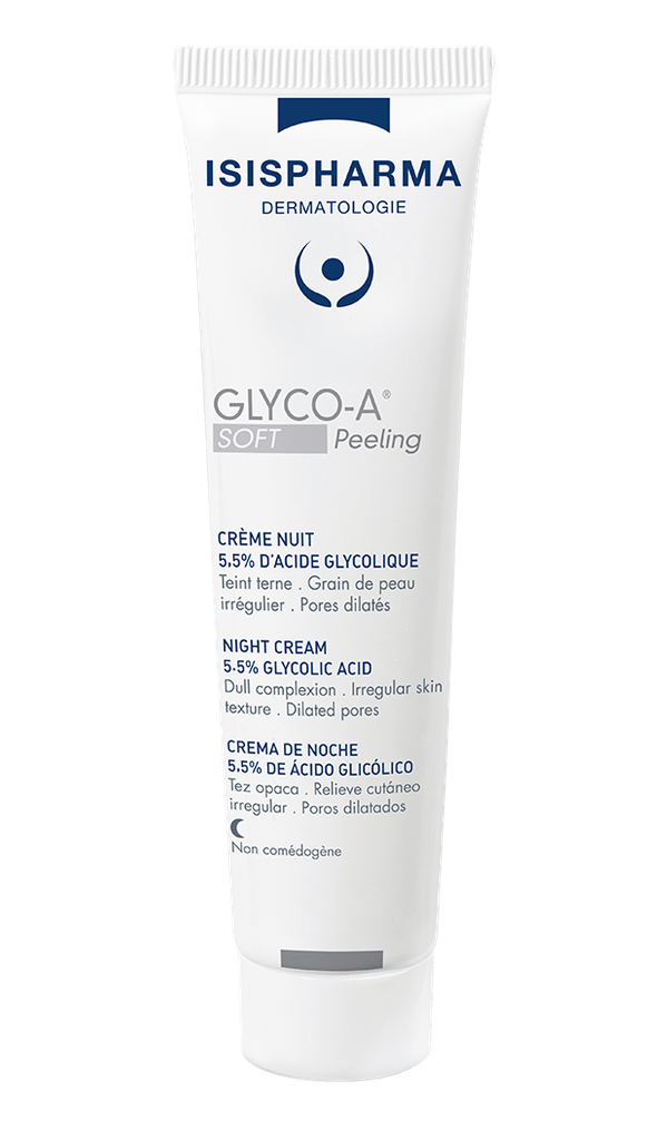 ISIS GLYCO-A SOFT PEELING 5.5% NIGHT CREAM 30 ML