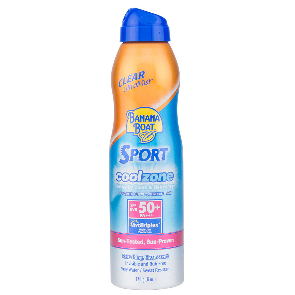 BANANA BOAT SPORT COOLZONE SPF50+ INVISIBLE CLEAR SPRAY 170 G