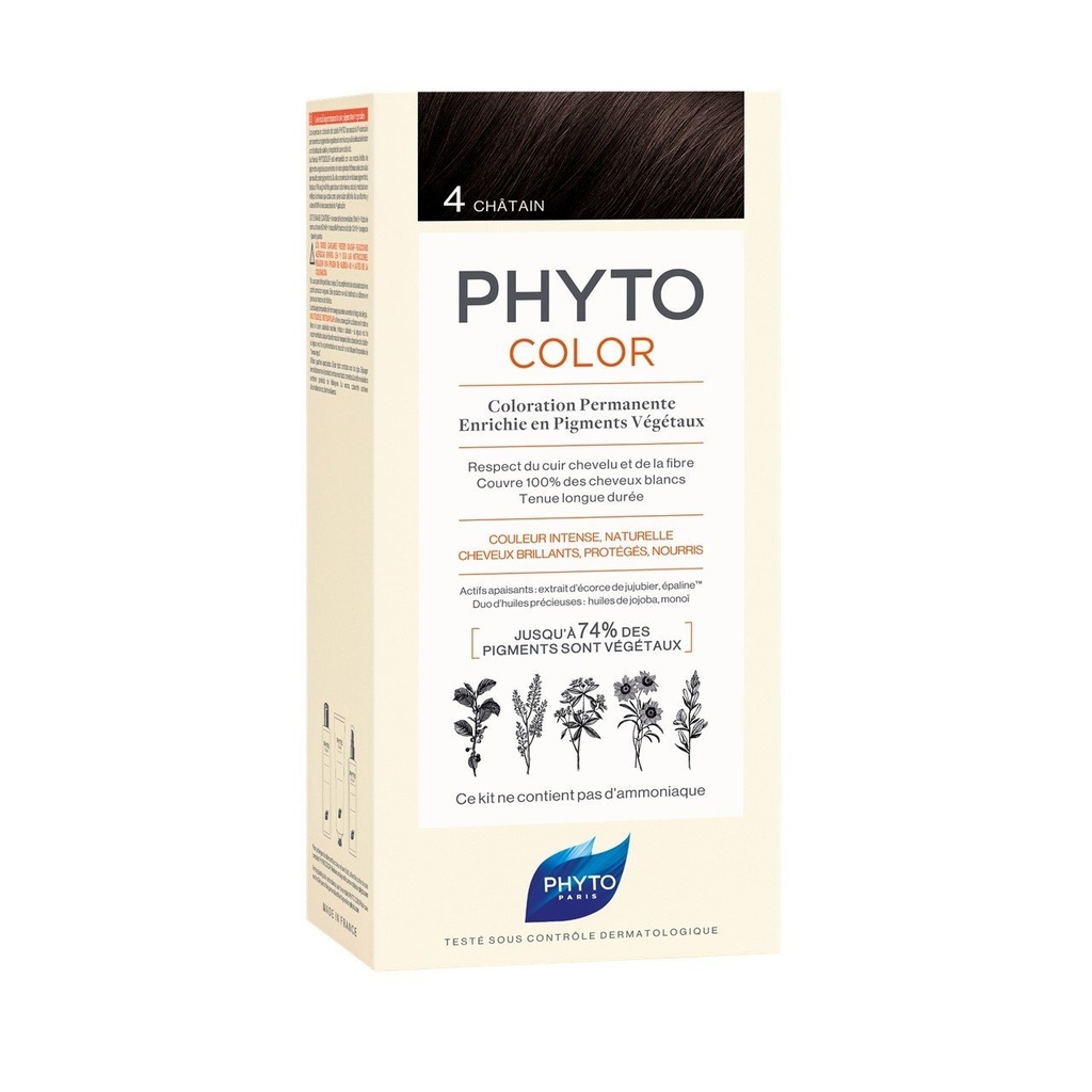 PHYTO HAIR COLOUR BROWN NO-4