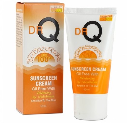 DR.Q SUNSCREEN SPF+100 OIL FREE CREAM 50ML