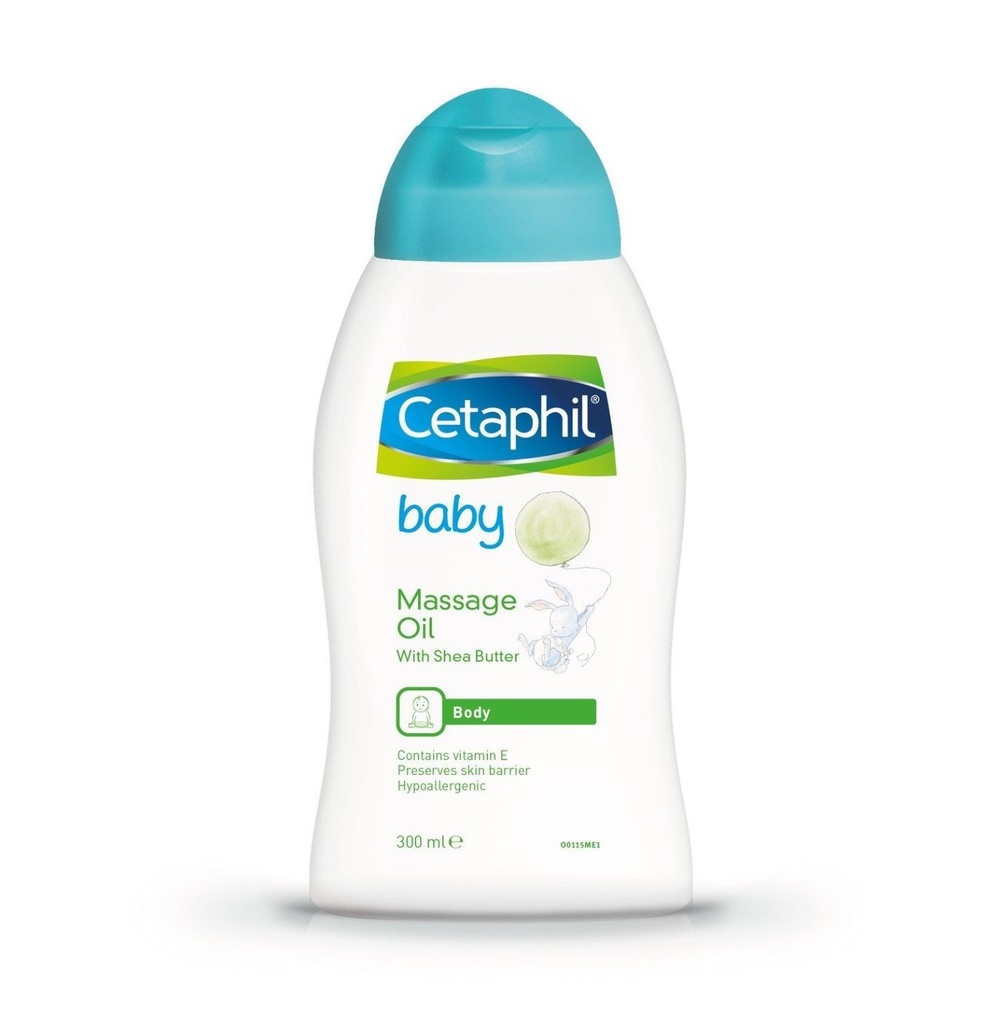 CETAPHIL BABY MASSAGE BODY OIL 300ML