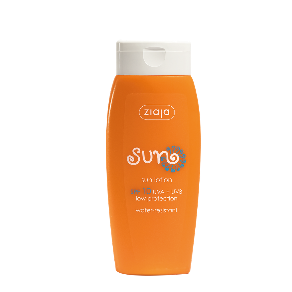 Ziaja Sun Lotion SPF 10 UVA + UVB Low Protection Water - Resistant 150 ML