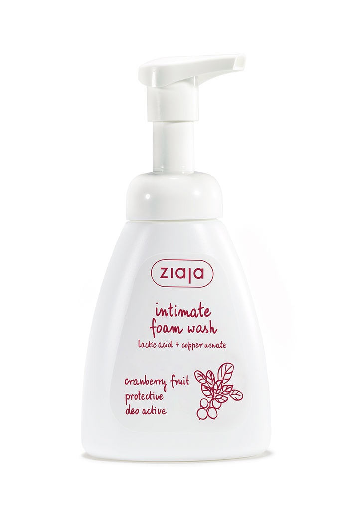 Ziaja Intimate Foam Wash Cranberry Fruit Protective 250 ML