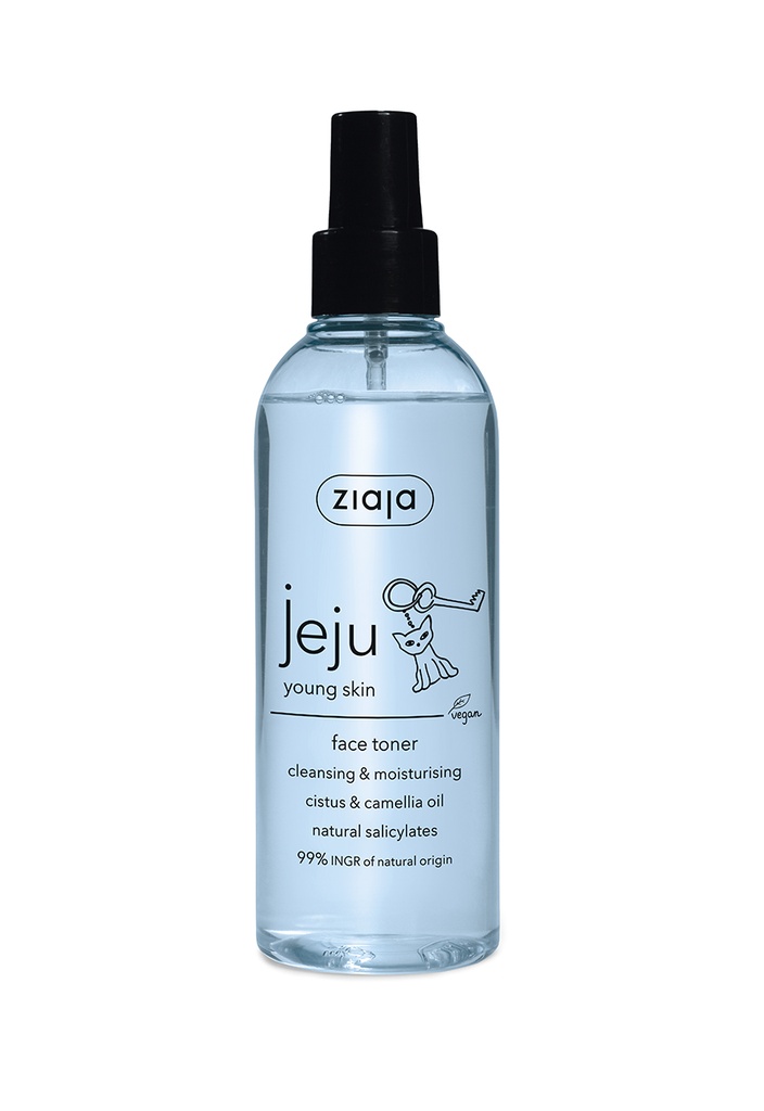 Ziaja JEJU Face Toner,Cleansing.Moisturising 200 ML