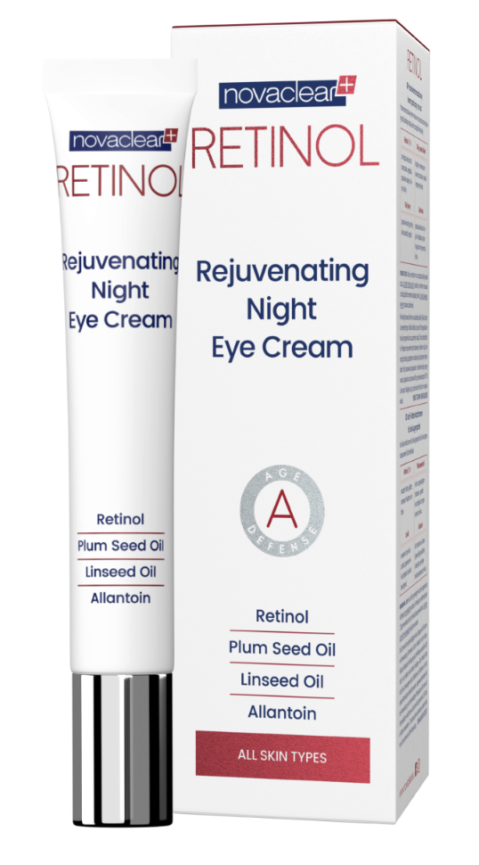 NOVACLEAR RETINOL REJUVENATING NIGHT EYE CREAM 15ML