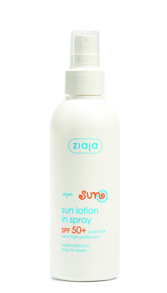 ZIAJA SUN MOISTURISING BODY LOTION SPF 50+ SPRAY 170 ML