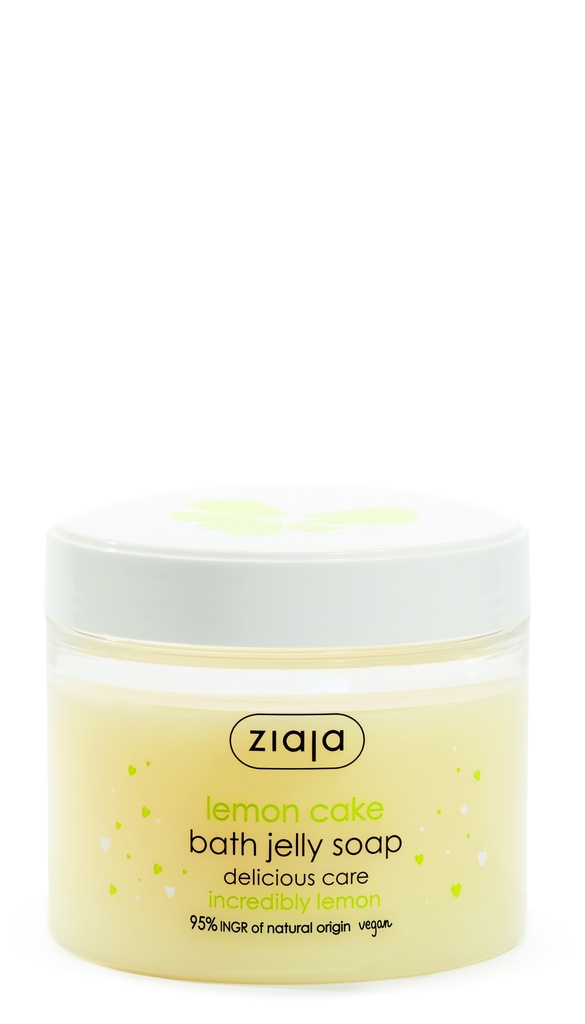 ZIAJA LEMON CAKE BATH JELLY SOAP 260 ML