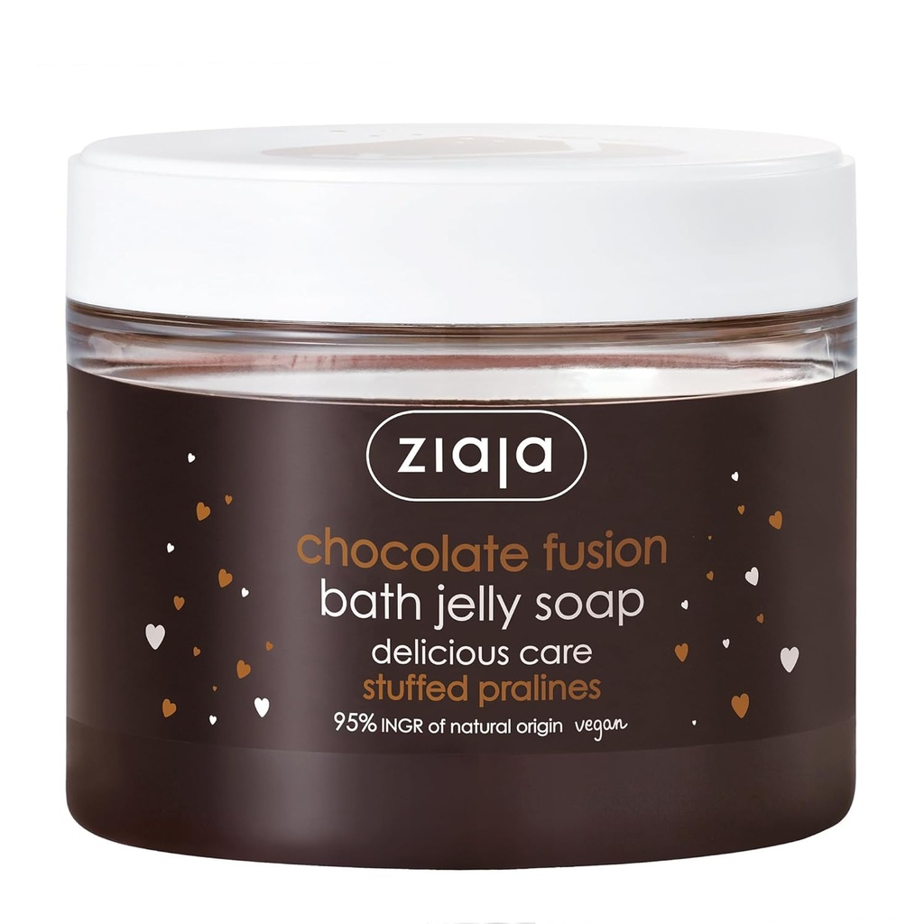 ZIAJA CHOCOLATE FUSION BATH JELLY SOAP 260 ML