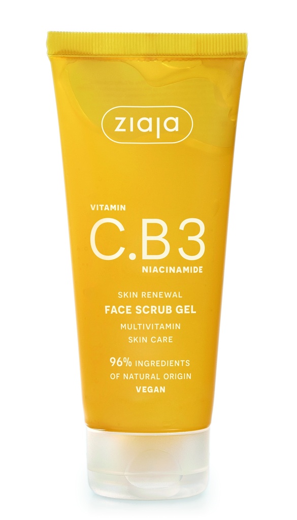 ZIAJA VITAMIN C.B3 NIACINAMIDE FACE SCRUB GEL 100 ML