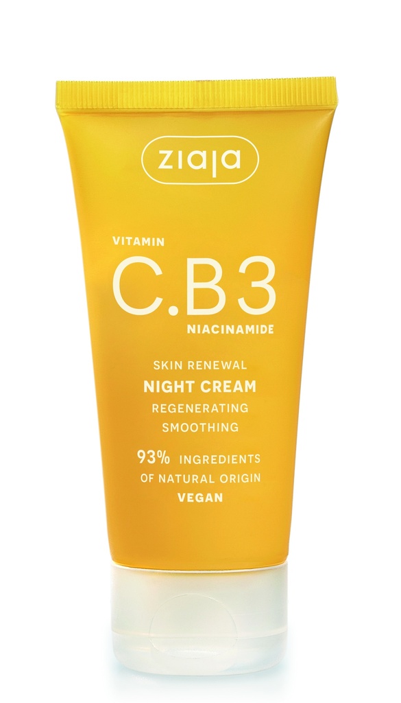 ZIAJA VITAMIN  C.B3  NIACINAMIDE  NIGHT  CREAM 50 ML