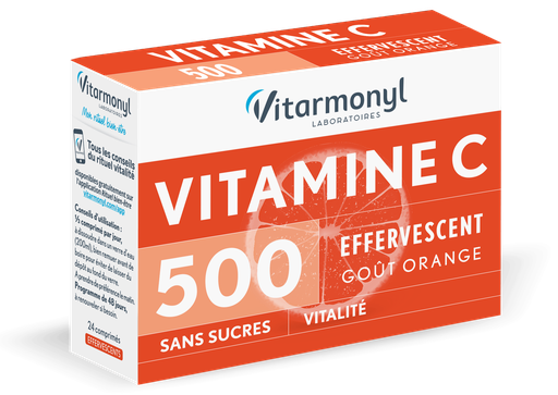 [G01373] Vitarmonyl Vitamin C 500 Mg  24 Effervescents