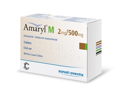 [G01807] AMARYL M 2MG/500MG 30.S