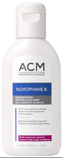 [G02694] ACM NOVOPHANE.K ANTI-DANDRUFF SHAMPOO 125ML