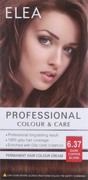 [G02771] Elea Profisional Hair Colour 6.37 Dark Copper Blond