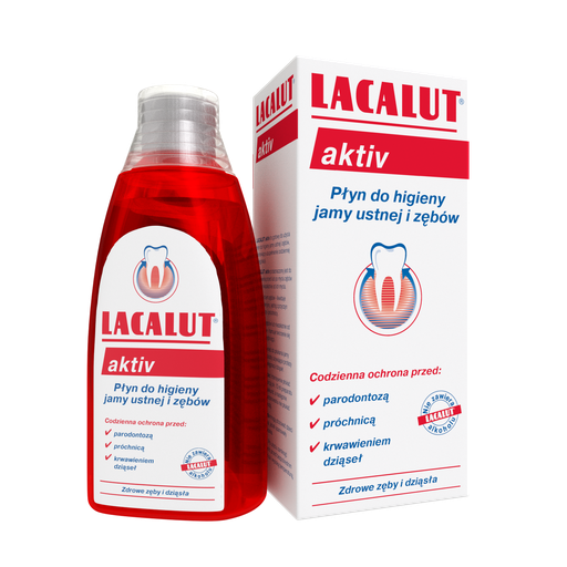 [G02908] LACALUT AKTIVE MOUTH WASH 300ML