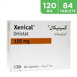 [G03102] XENICAL 120MG/84CAPSULES