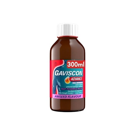 [G03251] GAVISCON ADV.ORAL SUSPN.ANISEED FLAVOUR 300 ML