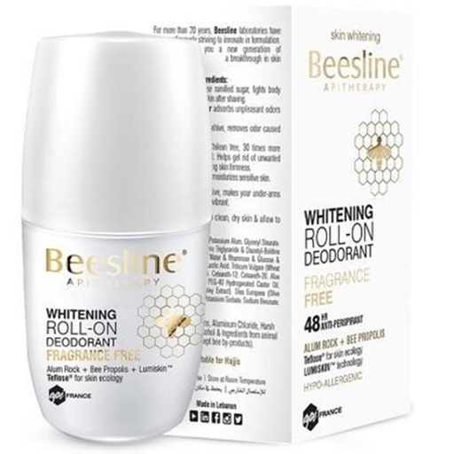 [G03527] BEESLINE WHITE DEO ROLL ON FRA.FREE 48HR 50ML