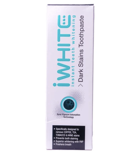 [G03592] IWHITE DARK STAINS T/PASATE 75ML