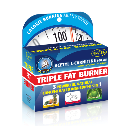 [G07417] FIT 4 LIFE Acetyle L Carnitine ( Triple Fat Burner) 90Caps