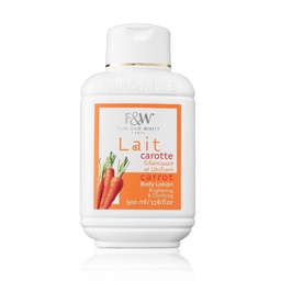 [G08309] FAIR AND WHITE LAIT CARROT Body Lotion 500Ml