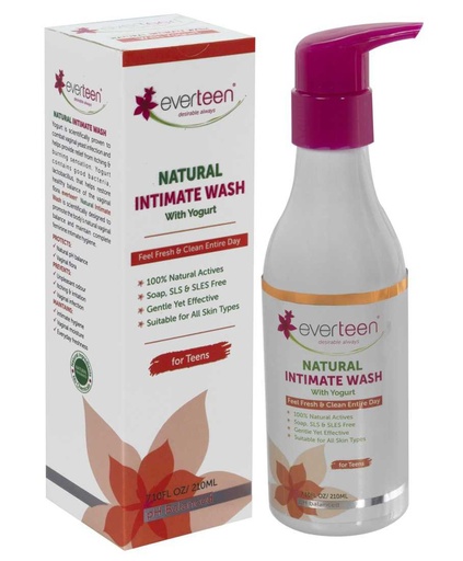 [G08621] Everteen Natural Intimate Wash 210 Ml