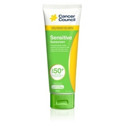 [G08687] Cancer Council Sensitive Spf 50+110 Ml(Green)