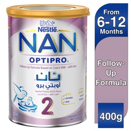 [G09590] Nan Optipro Milk Powder No-2 400 G