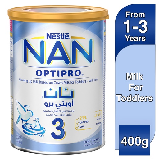 [G09591] Nan Optipro Milk Powder No-3 400 G