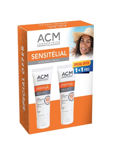 [G09487] ACM Set 7 (Sensitelial SUNSCREEN CREAM SPF100 1+1 Offer