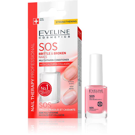 [G09644] EVELINE SOS BRITTLE&amp;BROKEN NAILS SERUM 12 ML