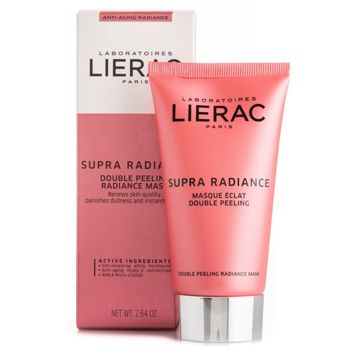 [G09649] LIERAC SUPRA RADIANCE DOUBLE PEELING mask 75 ML