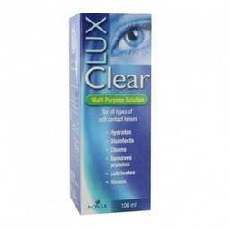 [G09864] LUX CLEAR CONTACT LENSES SOLUTION 100 ML