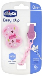 [G10337] CHICCO EASY CLIP WITH CHAIN MIX COLOURS 0M+