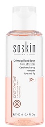 [G10413] SOSKIN GENTLE EYE &amp; LIP MAKE UP REMOVER SOLUTION 100 ML