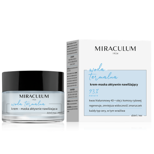 [G10800] MIRACULUM THERMAL WATER ACTIVELY MOISTURIZING CREAM-MASK 93% NATURE ( DAY/NIGHT ) 50 ML