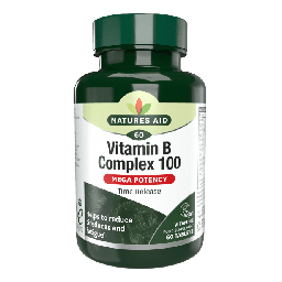 [G11038] NATURES AID VITAMIN-B COMPLEX-100 MEGA TR 60 TAB