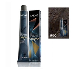 [G11312] LAKME CHROMA LIGHT BROWN HAIR COLOUR 5/00 60ML